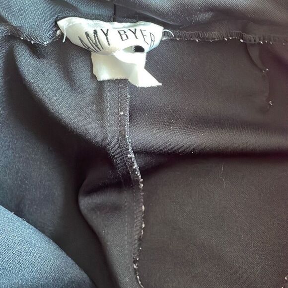 Amy Byer polyester women’s black wide leg pants trousers for work or the office - Picture 12 of 12